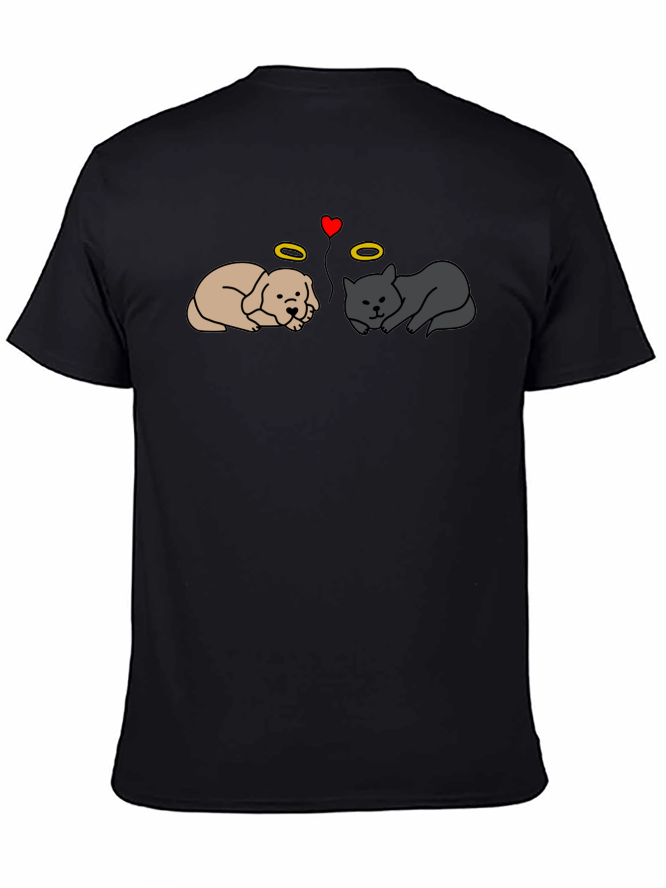 Angel Pet T-Shirt - Cat and Dog Tee