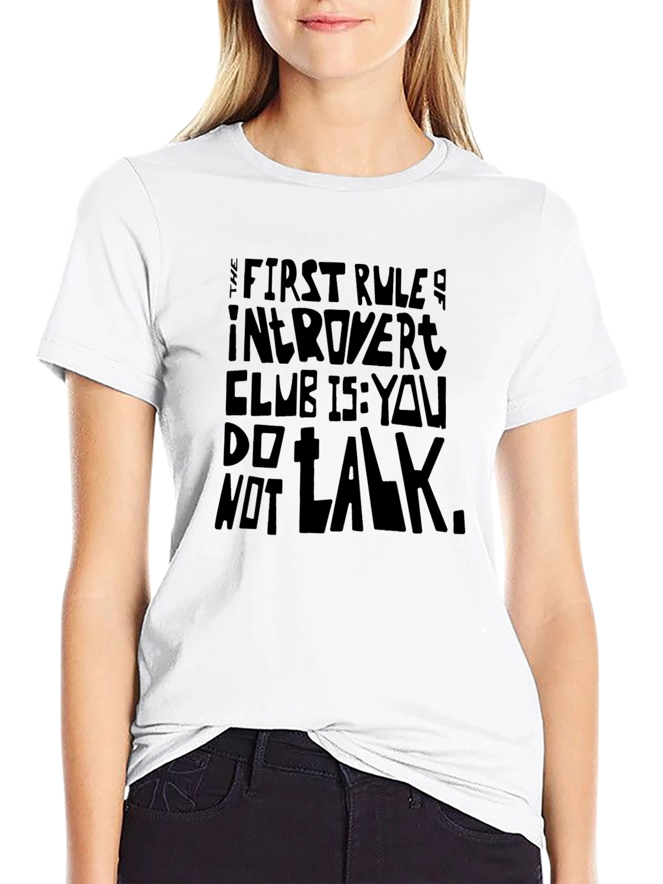 Introvert Club T-Shirt: The First Rule