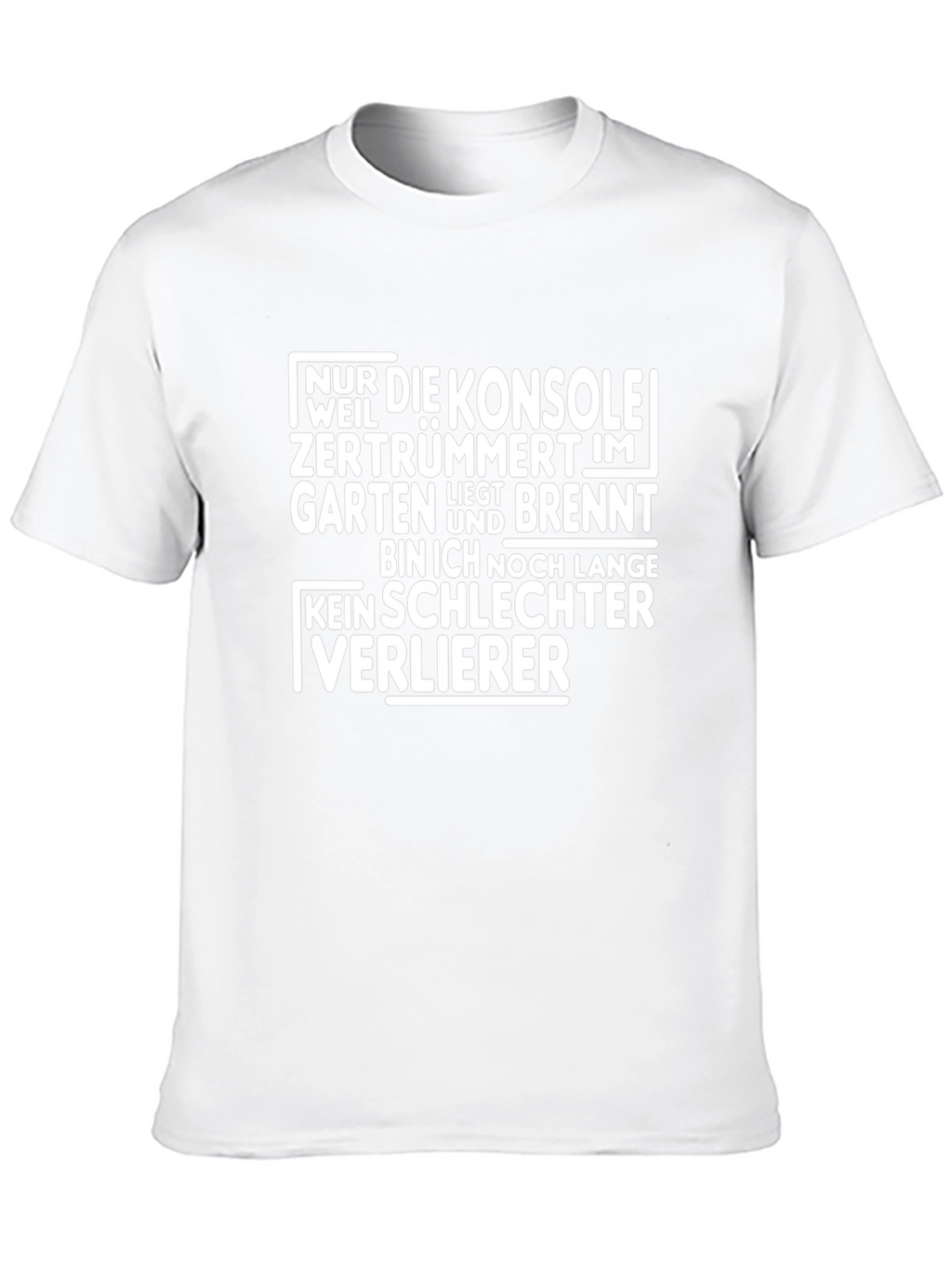 Gamer T-Shirt - Console Destroyer Slogan Tee