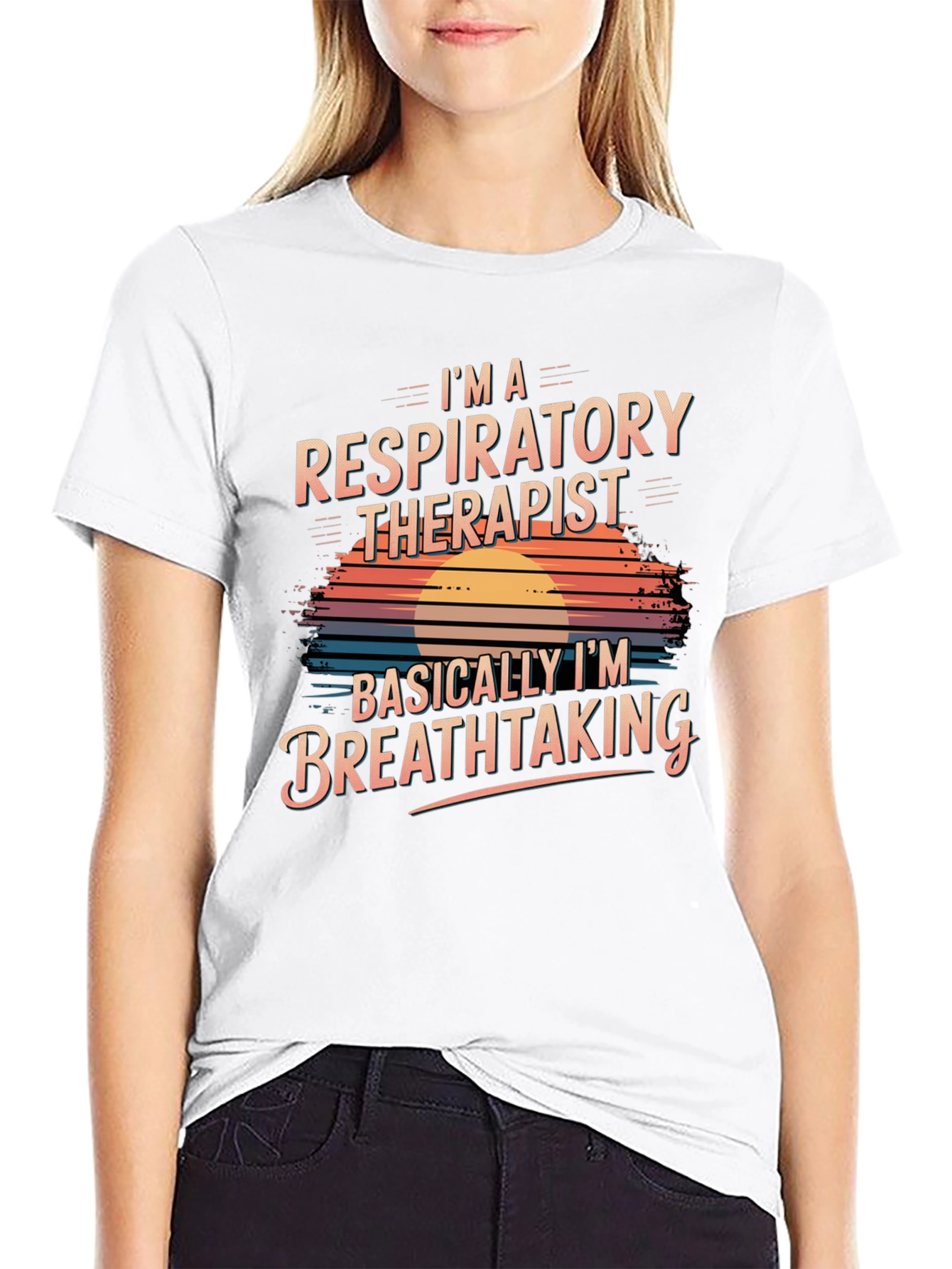 Respiratory Therapist Breathtaking T-Shirt