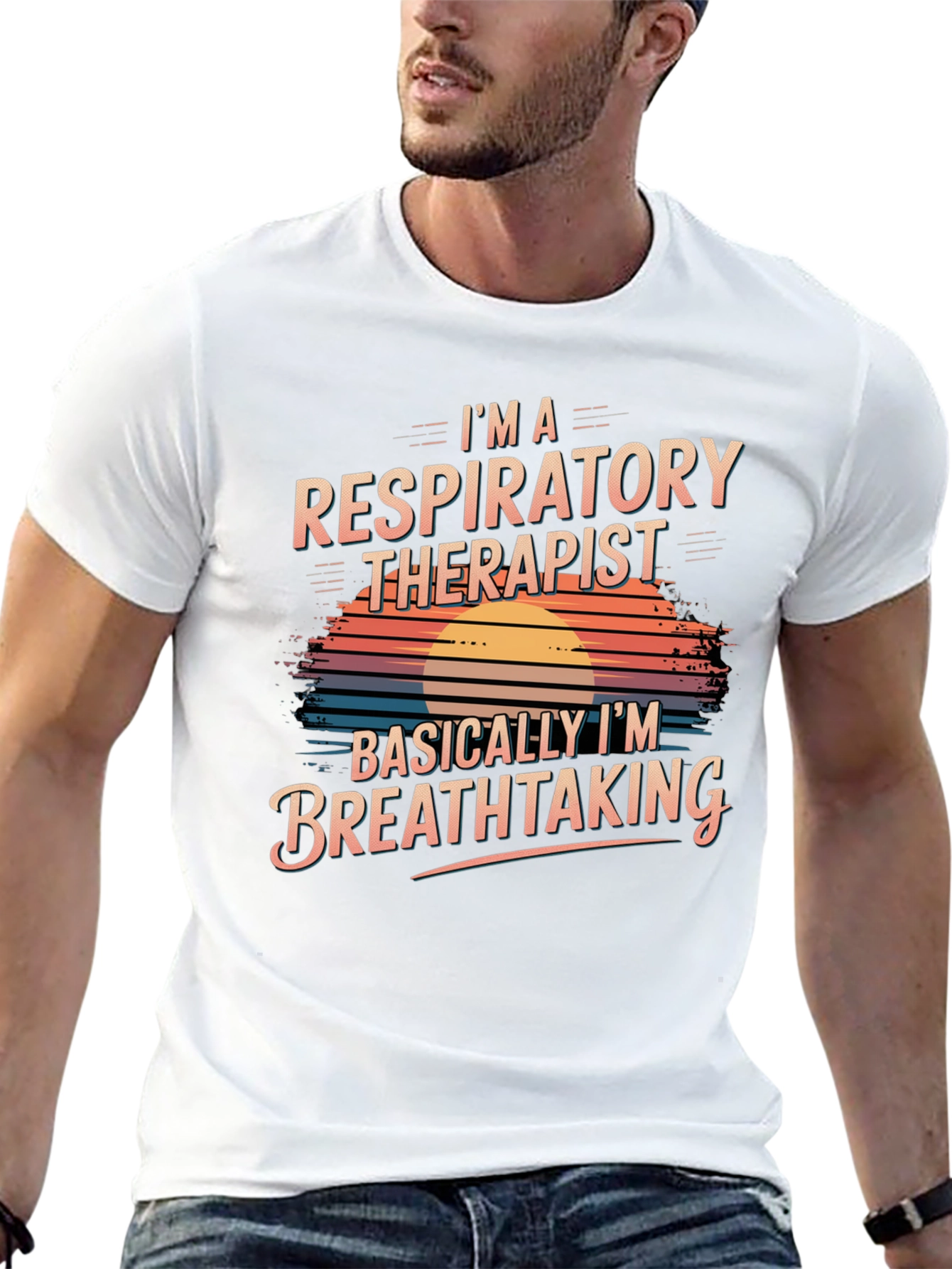 Respiratory Therapist Breathtaking T-Shirt