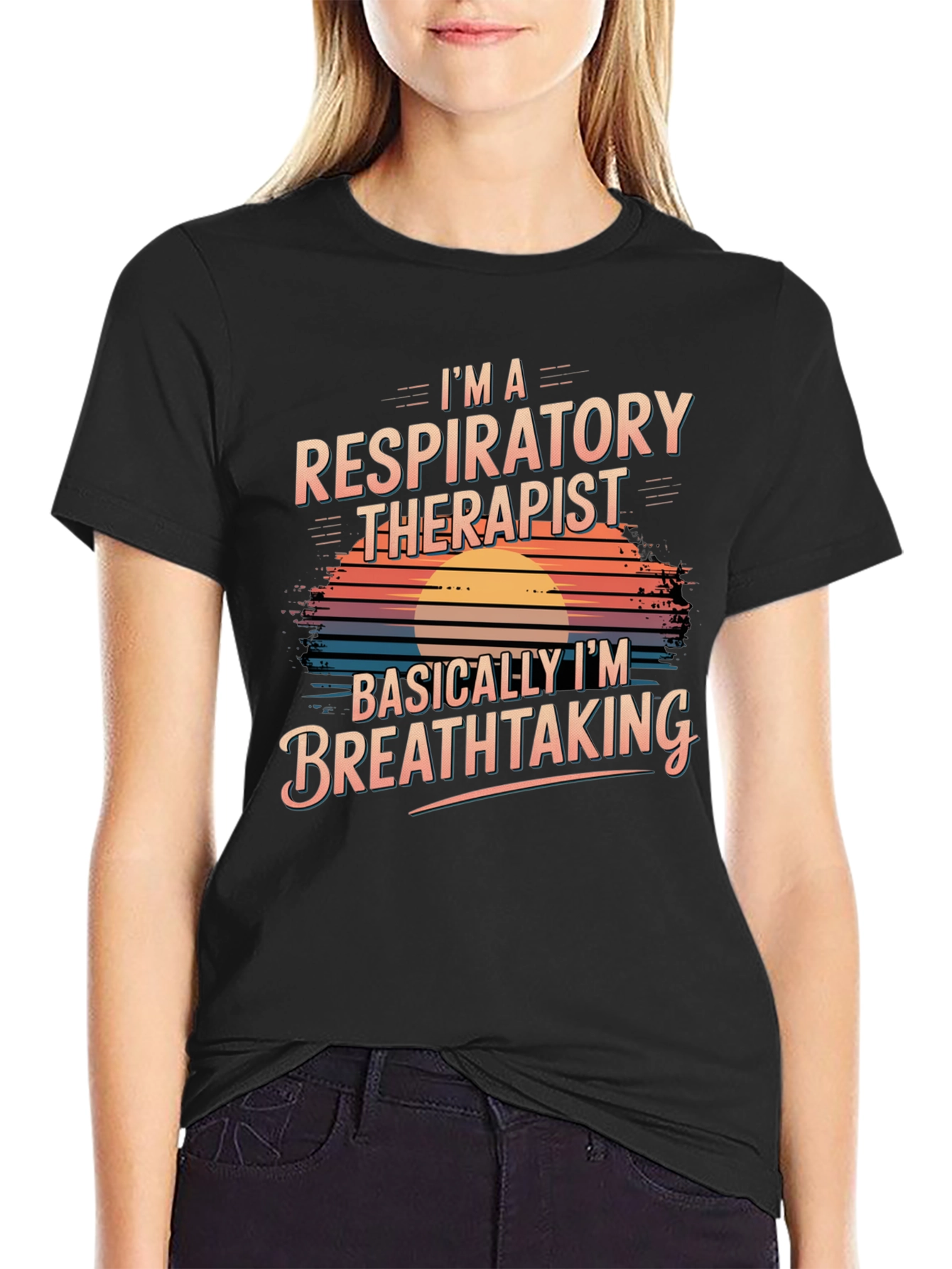 Respiratory Therapist Breathtaking T-Shirt