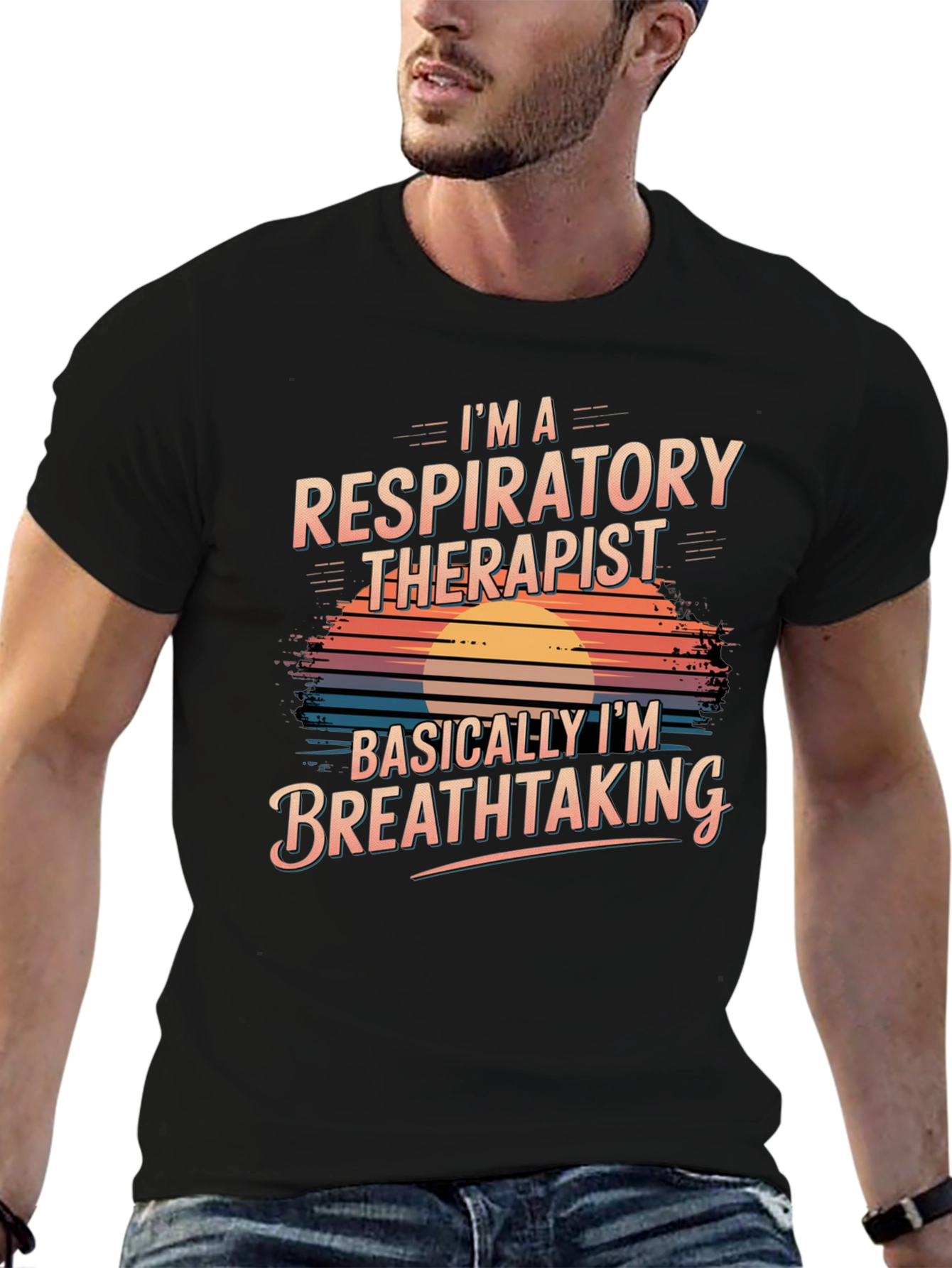 Respiratory Therapist Breathtaking T-Shirt
