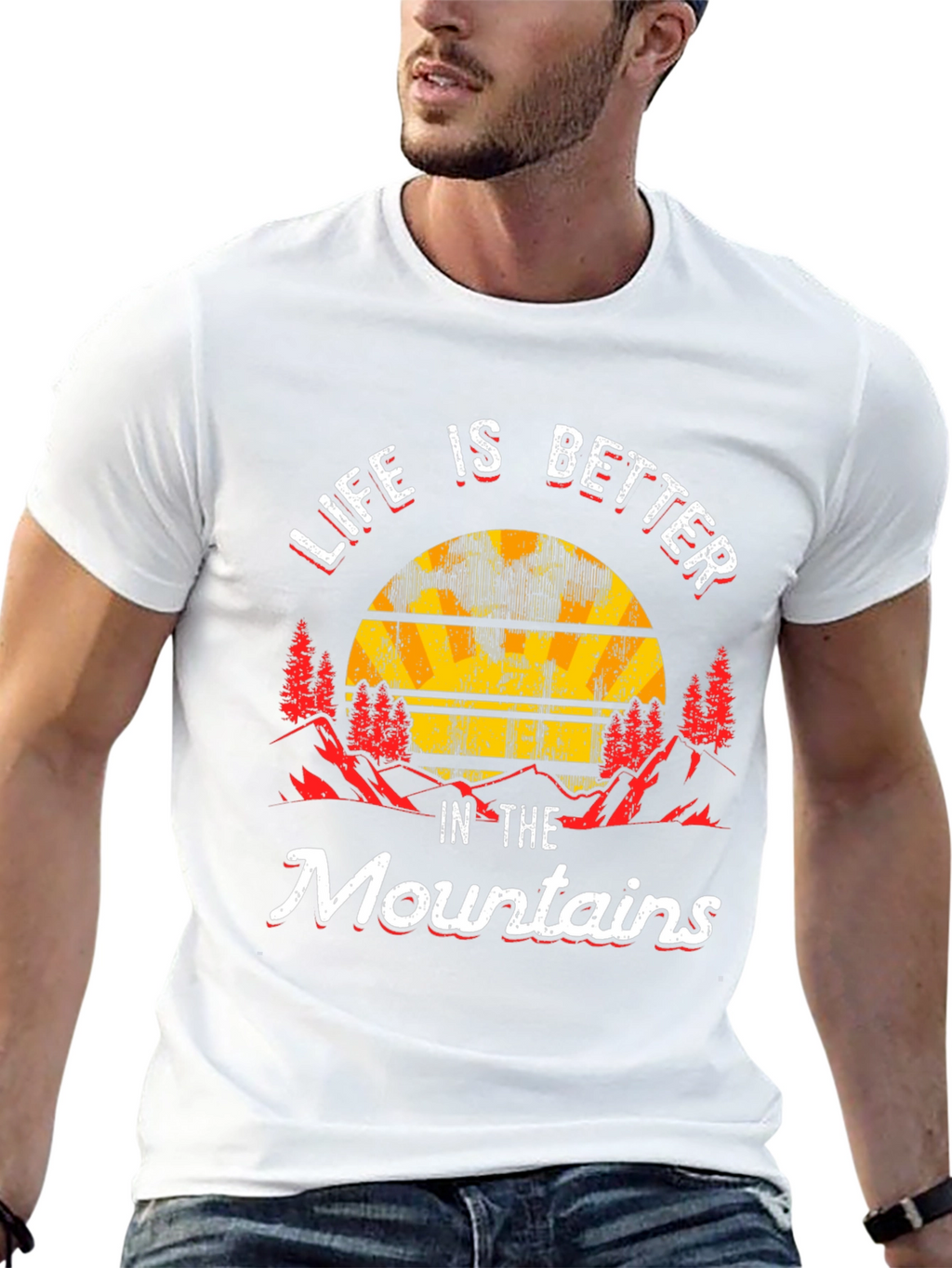 Life is Better in the Mountains Graphic Tee