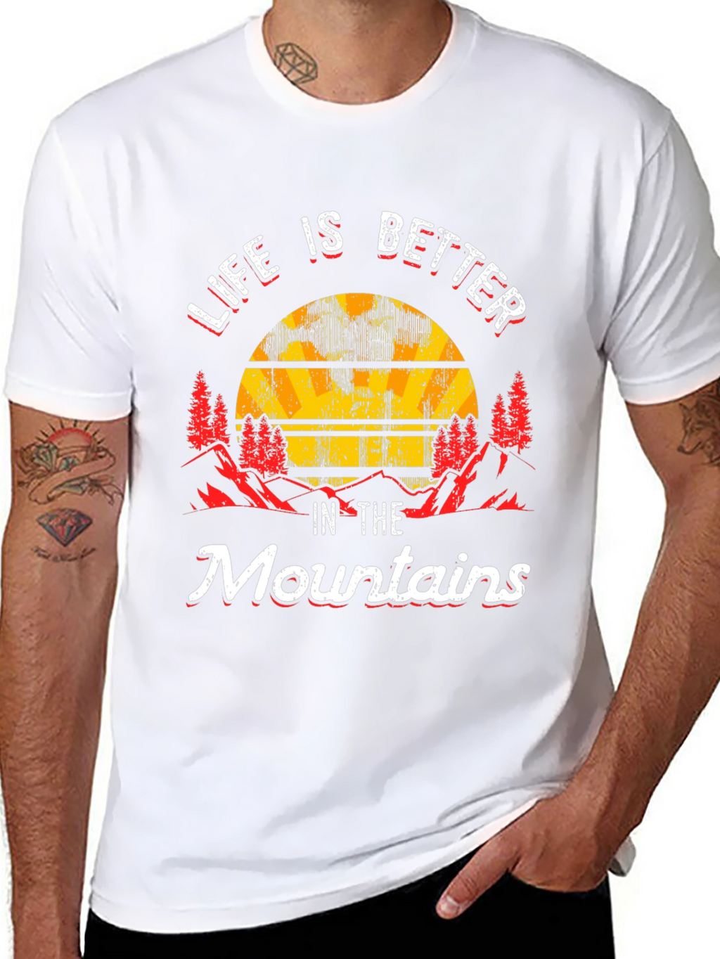 Life is Better in the Mountains Graphic Tee