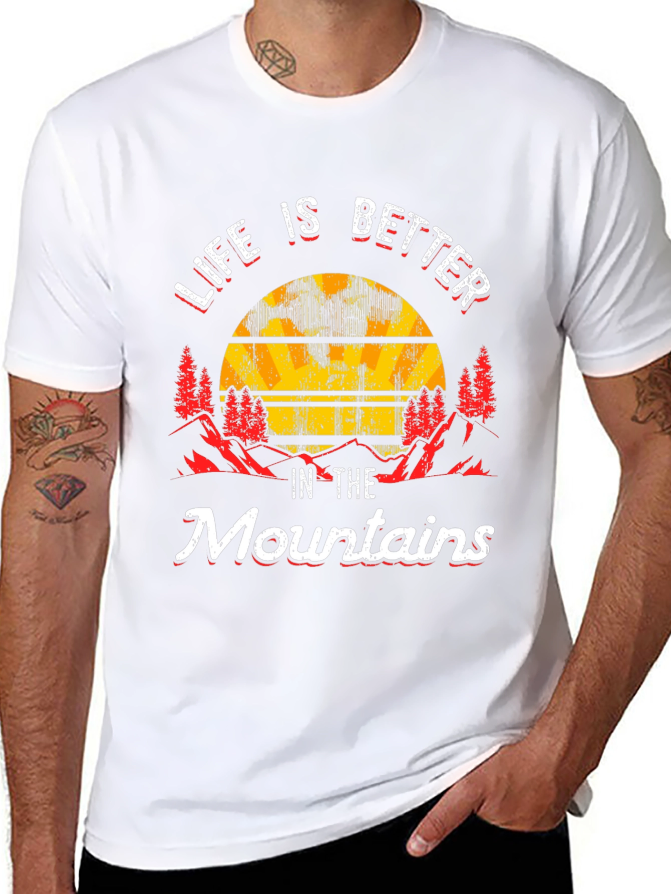 Life is Better in the Mountains Graphic Tee
