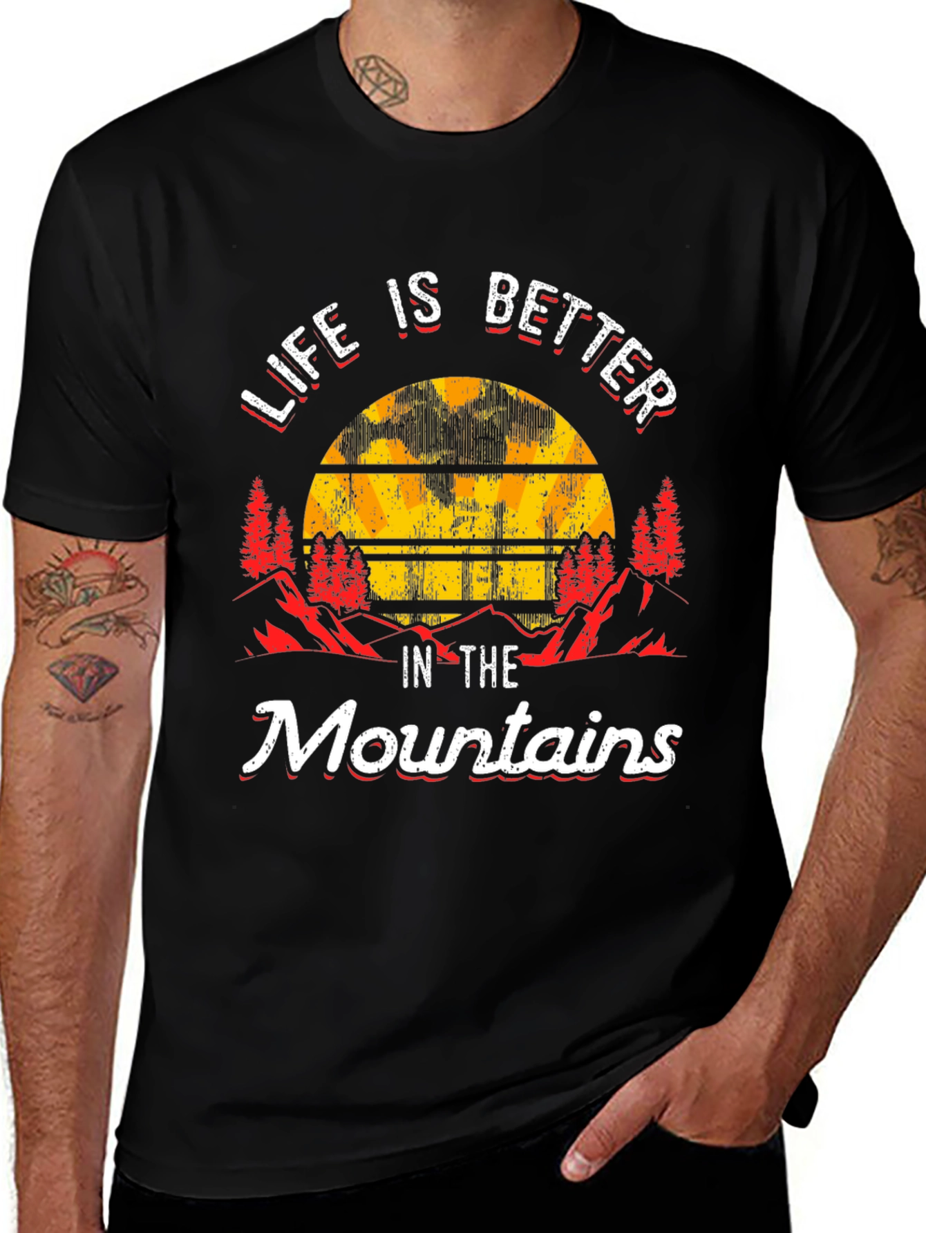 Life is Better in the Mountains Graphic Tee