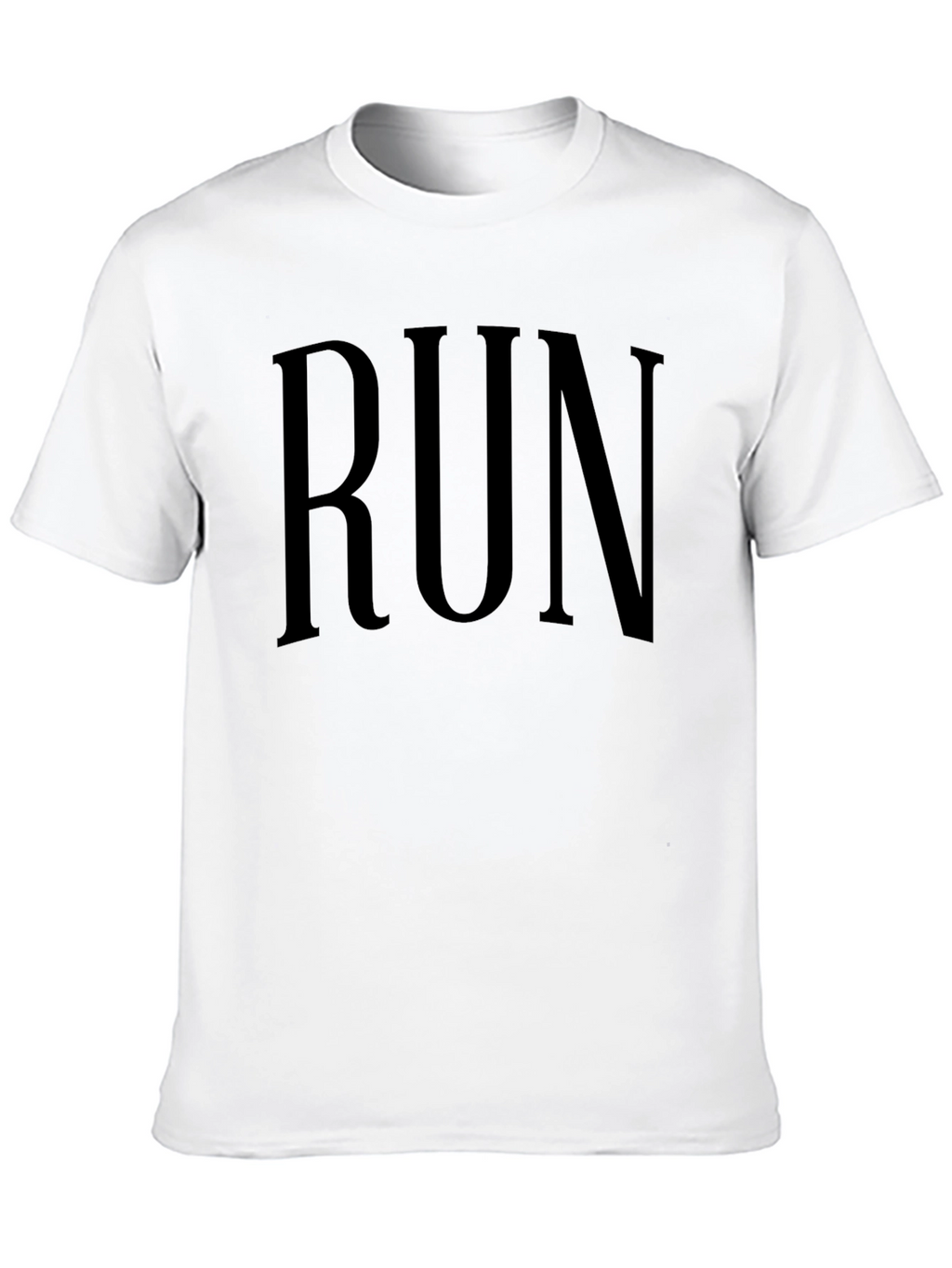 RUN Graphic Tee - Mens Black T-Shirt