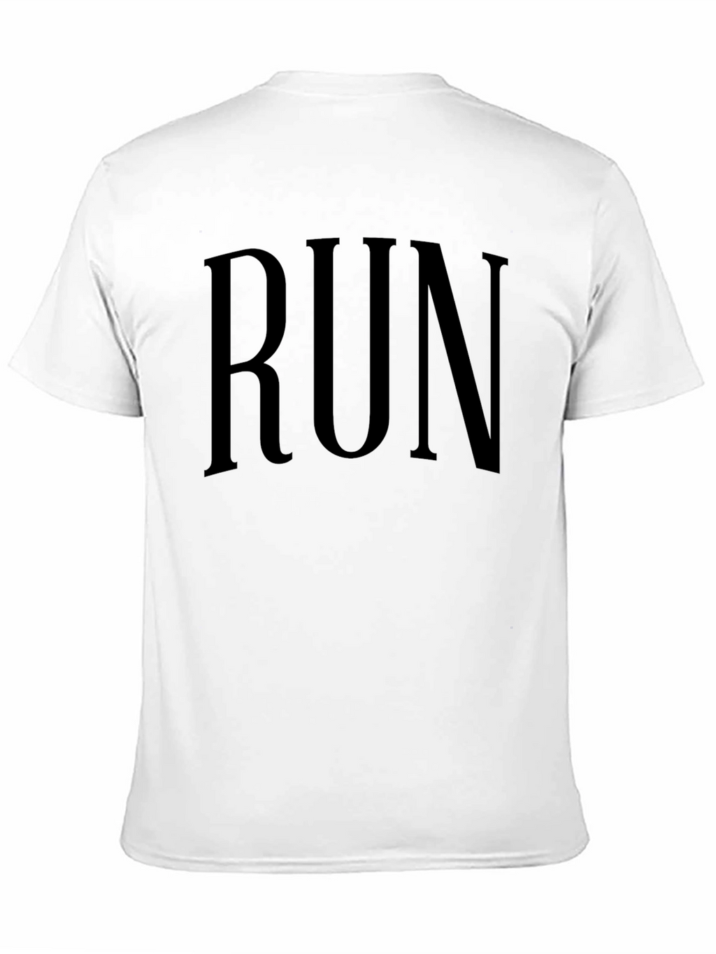 RUN Graphic Tee - Mens Black T-Shirt