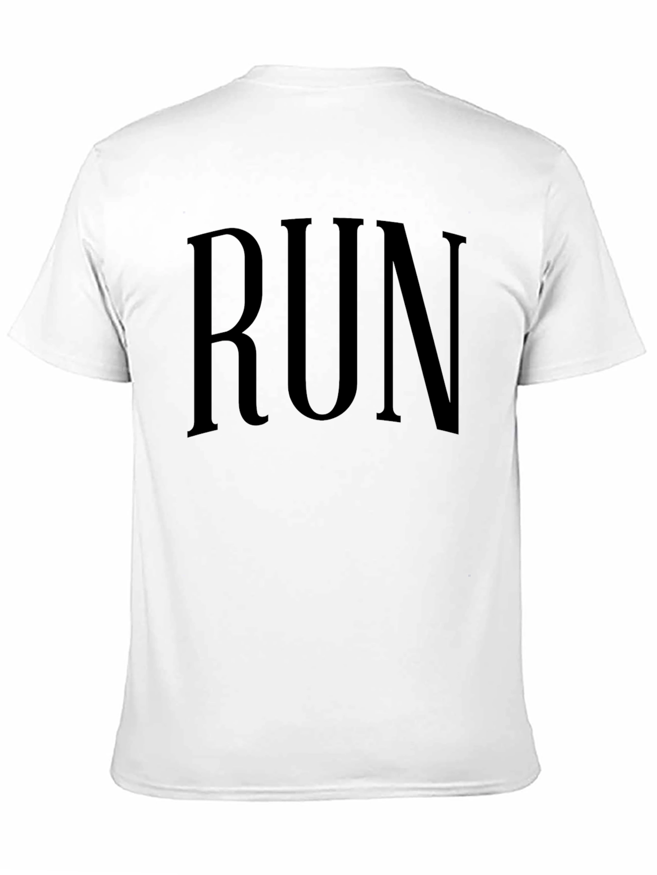 RUN Graphic Tee - Mens Black T-Shirt
