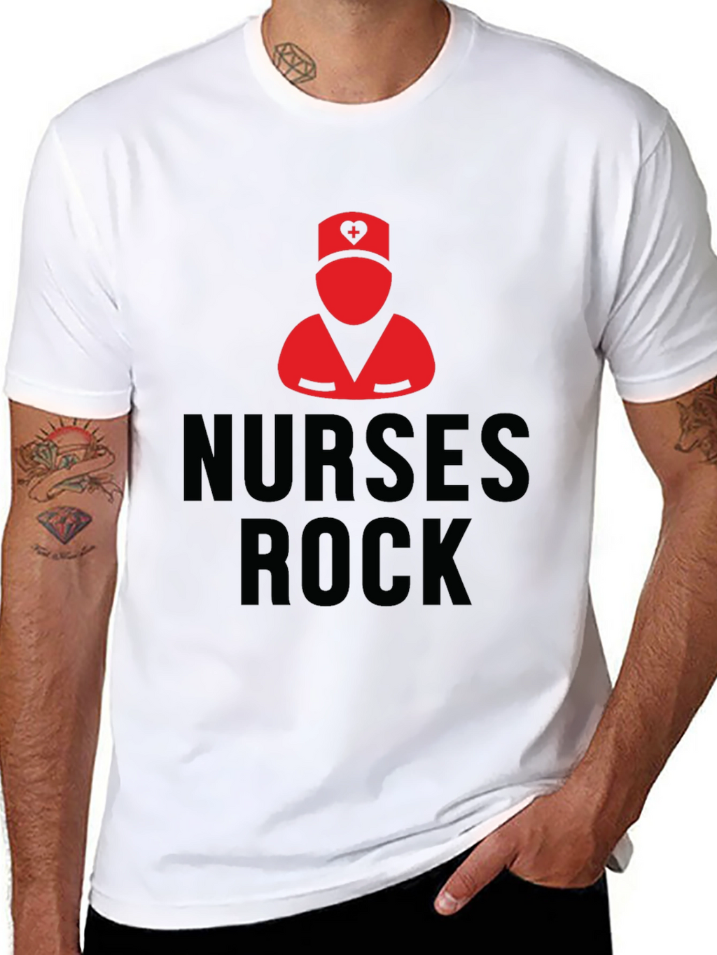Nurses Rock T-Shirt - Medical Hero Tee