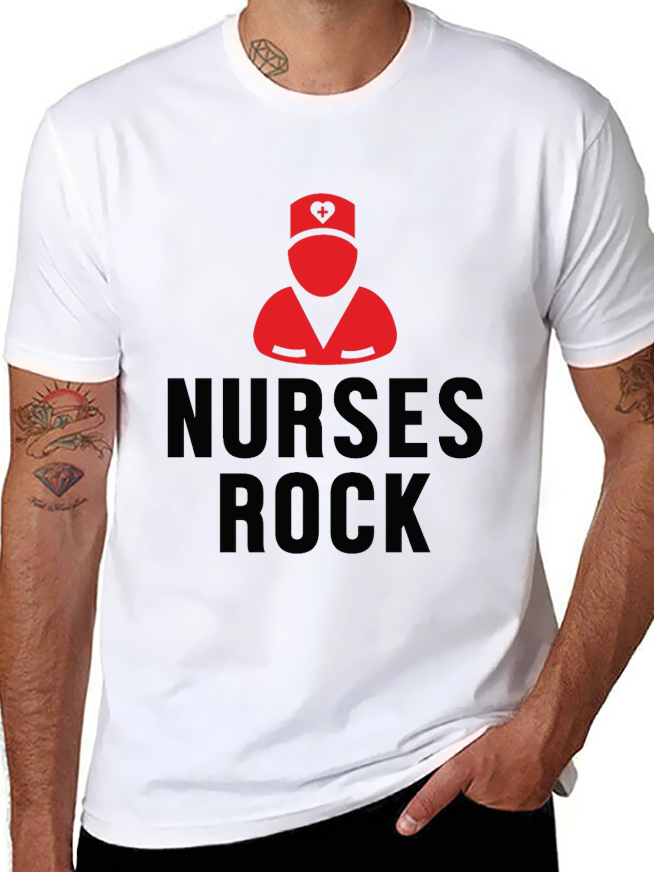 Nurses Rock T-Shirt - Medical Hero Tee