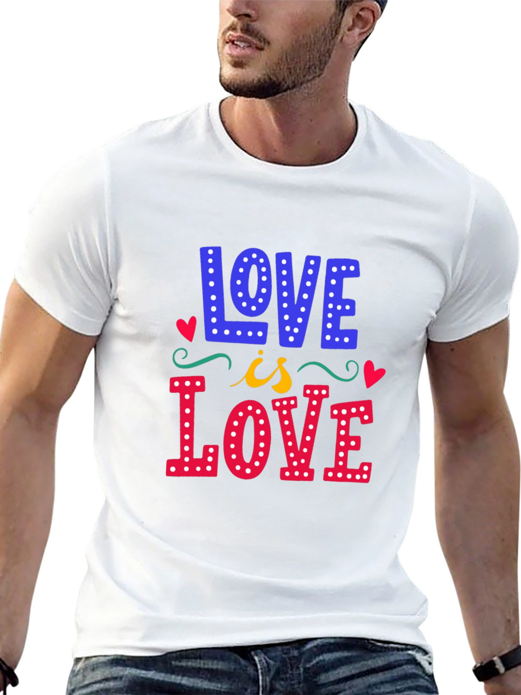 Love is Love Graphic Tee - Soft Cotton Blend