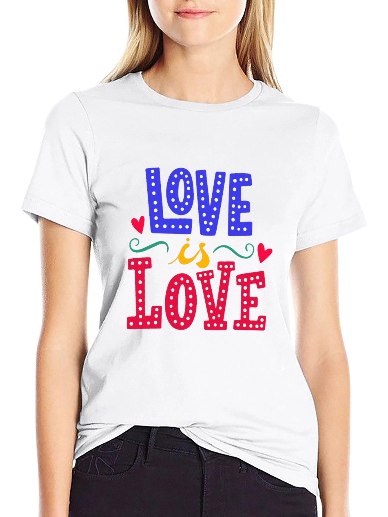 Love is Love Graphic Tee - Soft Cotton Blend