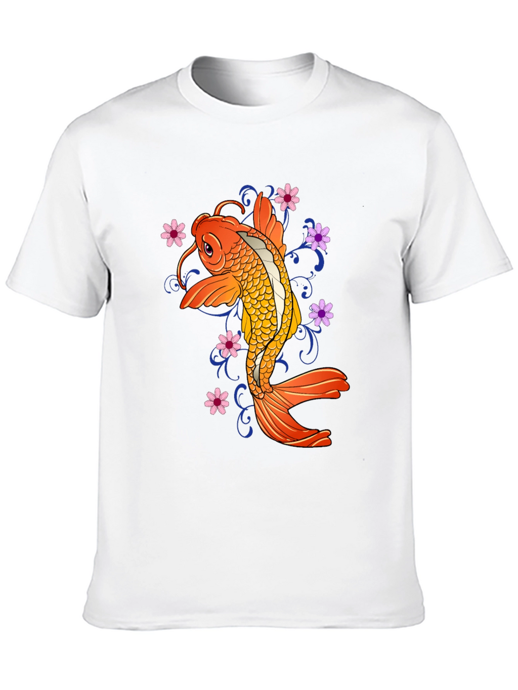 Koi Fish Graphic T-Shirt - Stylish Unisex Tee