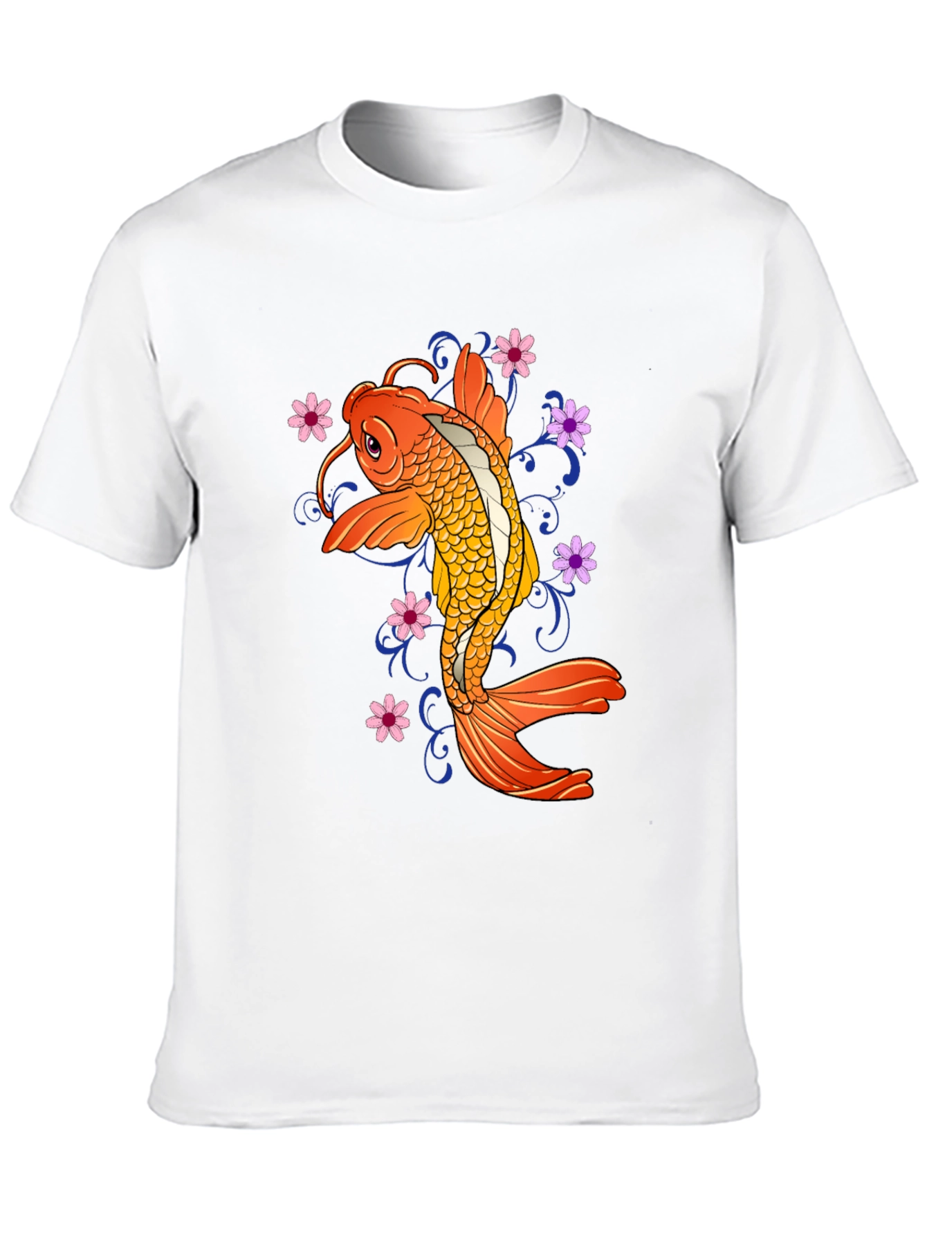 Koi Fish Graphic T-Shirt - Stylish Unisex Tee