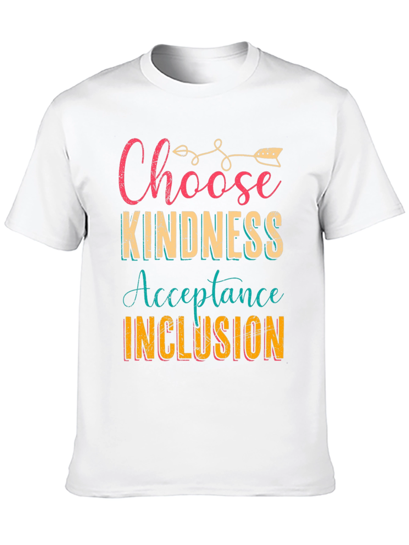 Choose Kindness Inclusion Acceptance T-Shirt