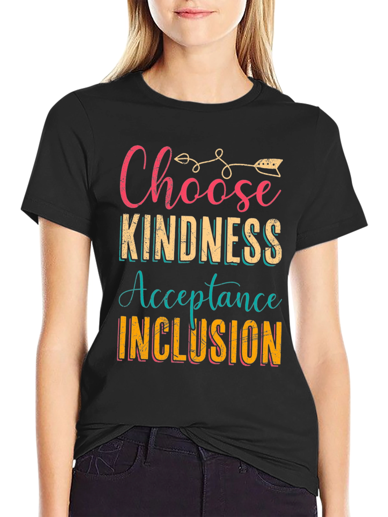 Choose Kindness Inclusion Acceptance T-Shirt