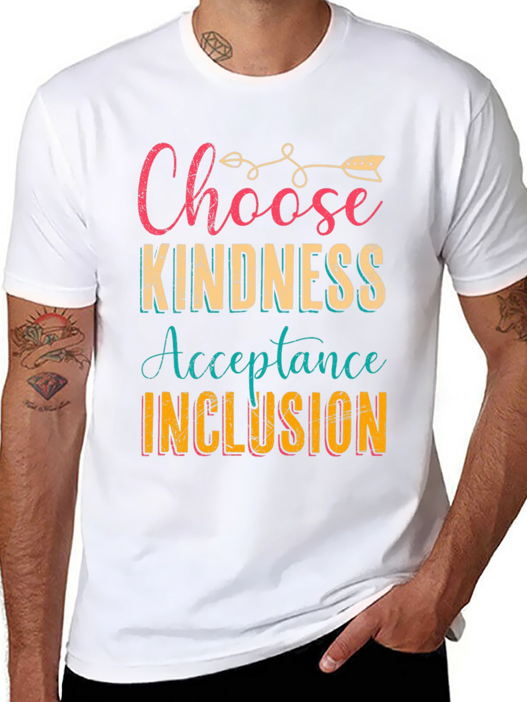 Choose Kindness Inclusion Acceptance T-Shirt