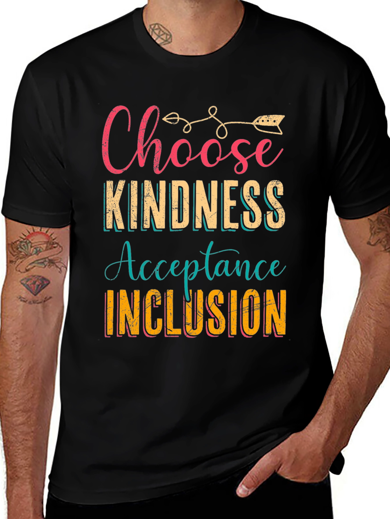 Choose Kindness Inclusion Acceptance T-Shirt