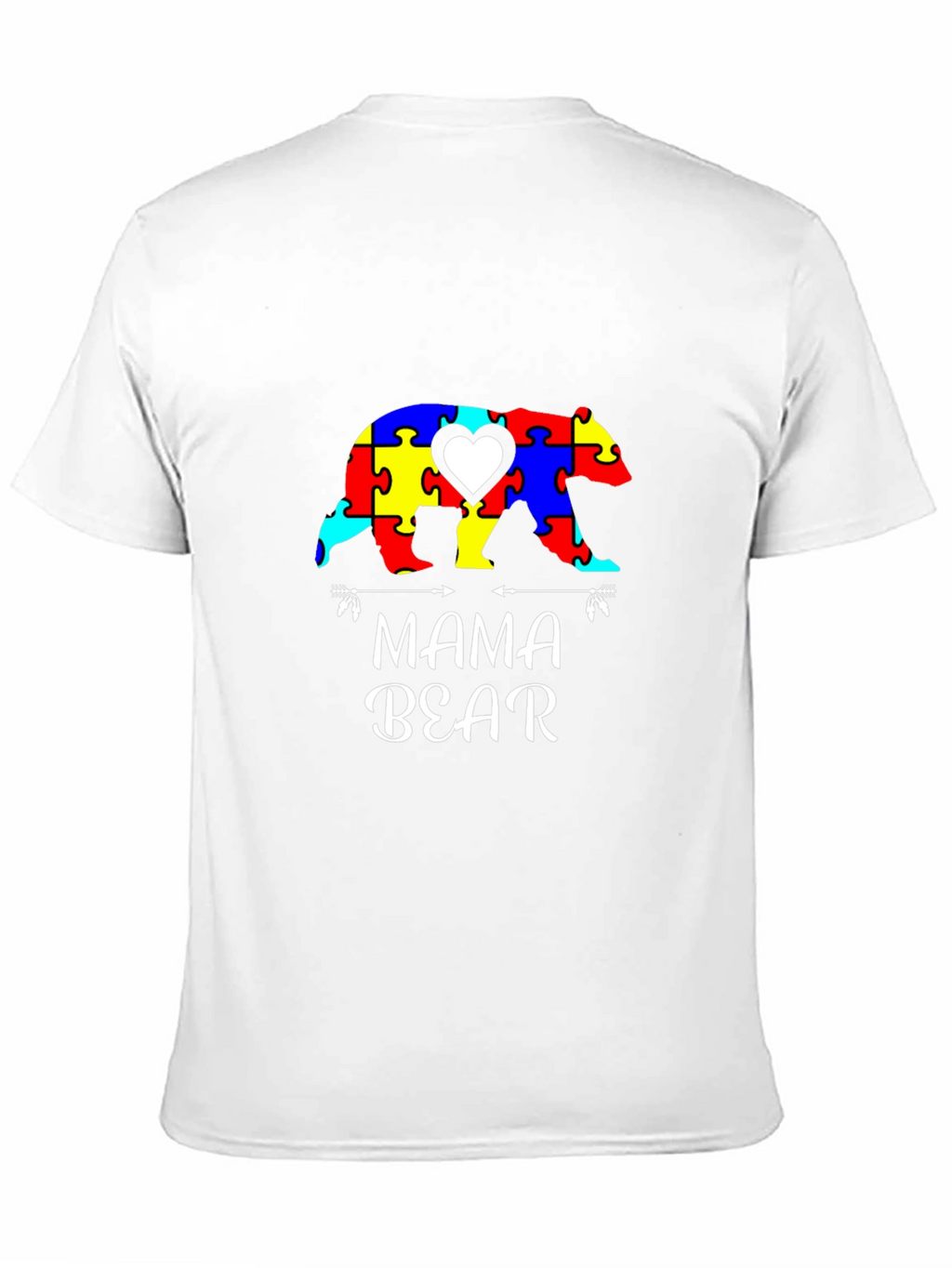 Mama Bear Autism Awareness T-Shirt