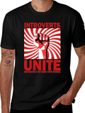 Introverts Unite T-Shirt - Separately in Their Own Homes