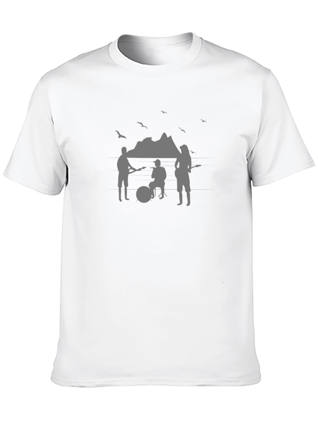 Band Graphic Tee - Unisex Cotton T-Shirt