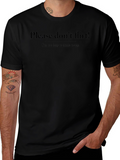 Funny Sarcastic Graphic T-Shirt - Please Dont Flirt!