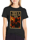 Truth in Caps Funny Banana T-Shirt