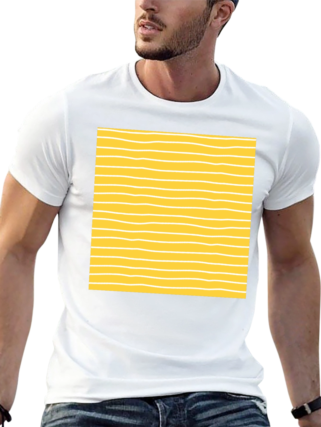 Striped Pattern T-Shirt