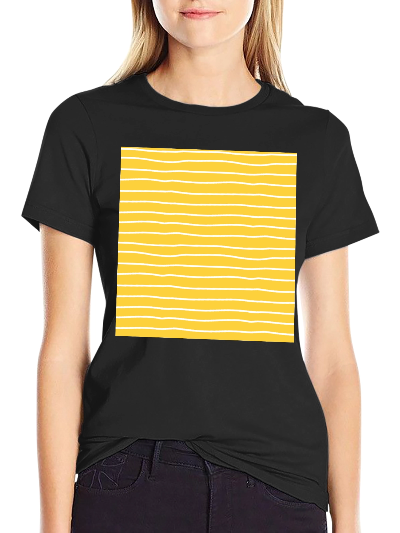 Striped Pattern T-Shirt
