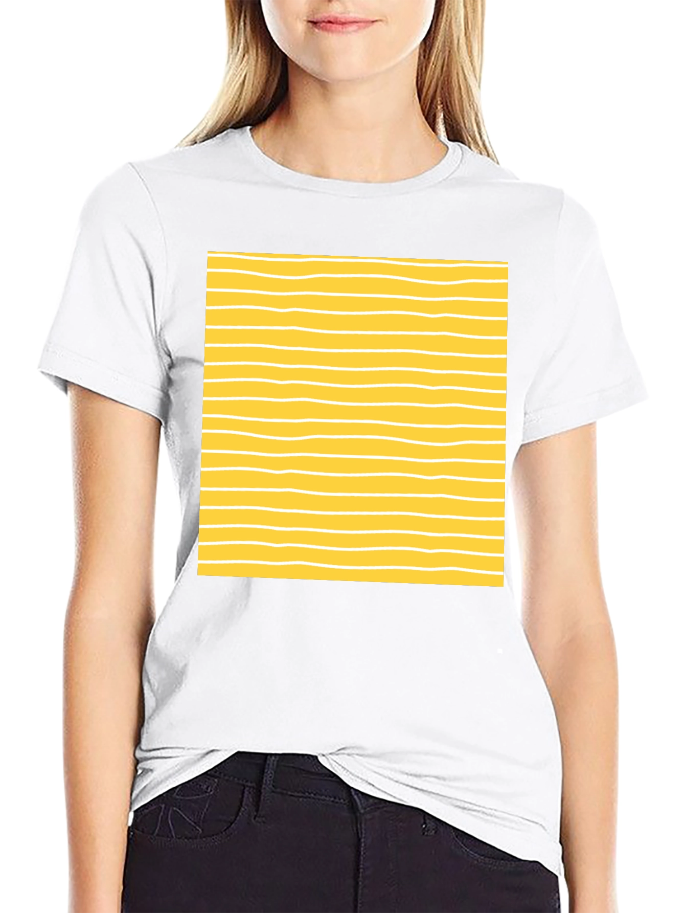 Striped Pattern T-Shirt