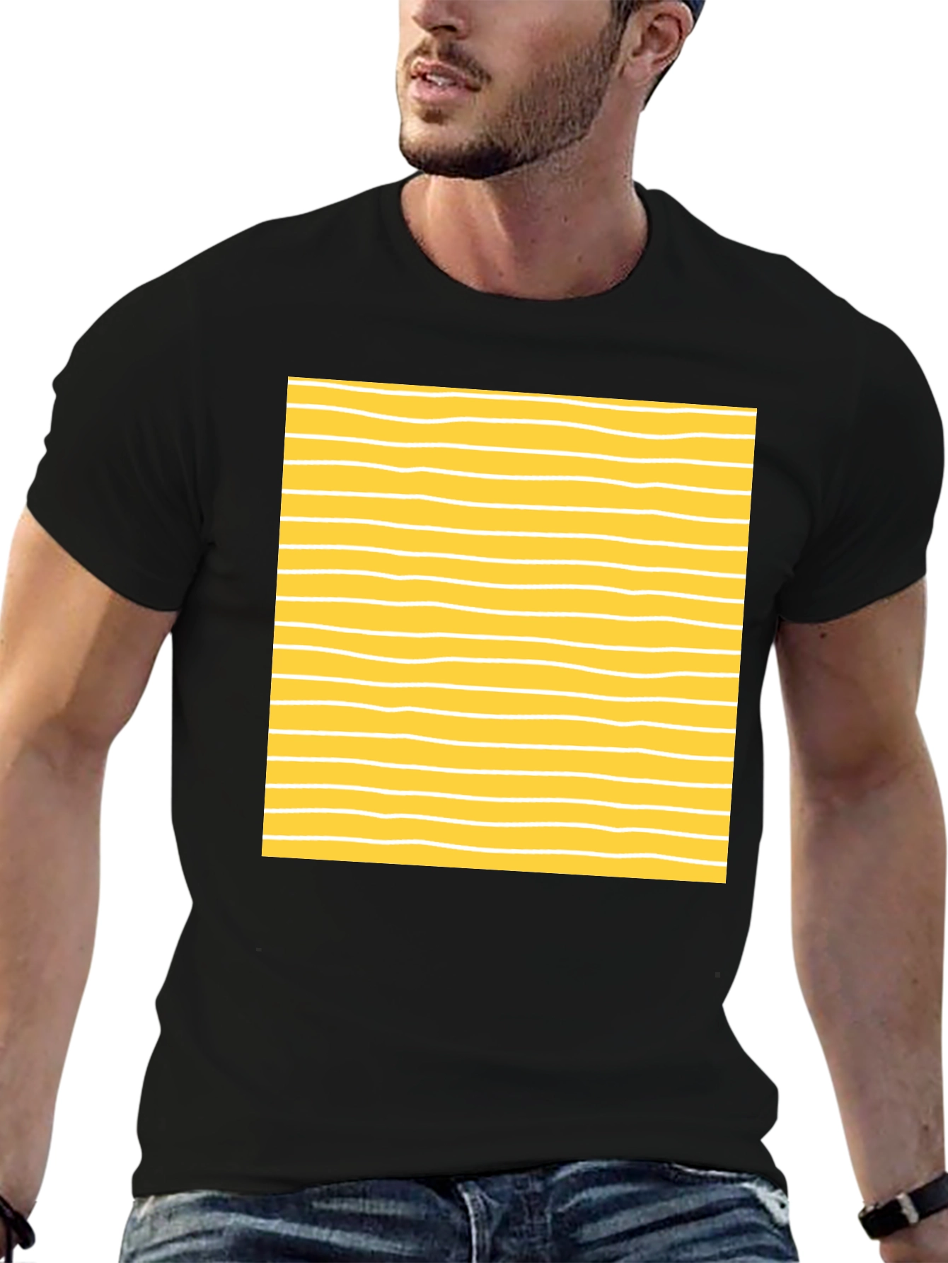 Striped Pattern T-Shirt