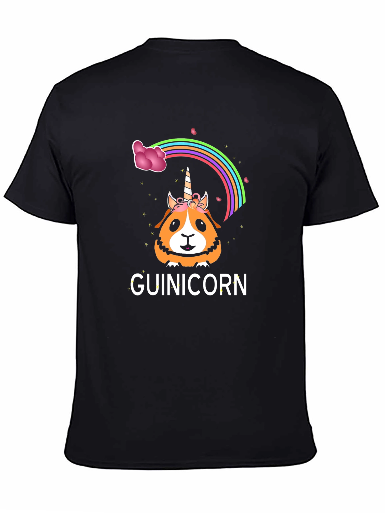 Guinicorn T-Shirt - Guinea Pig Unicorn Rainbow Tee