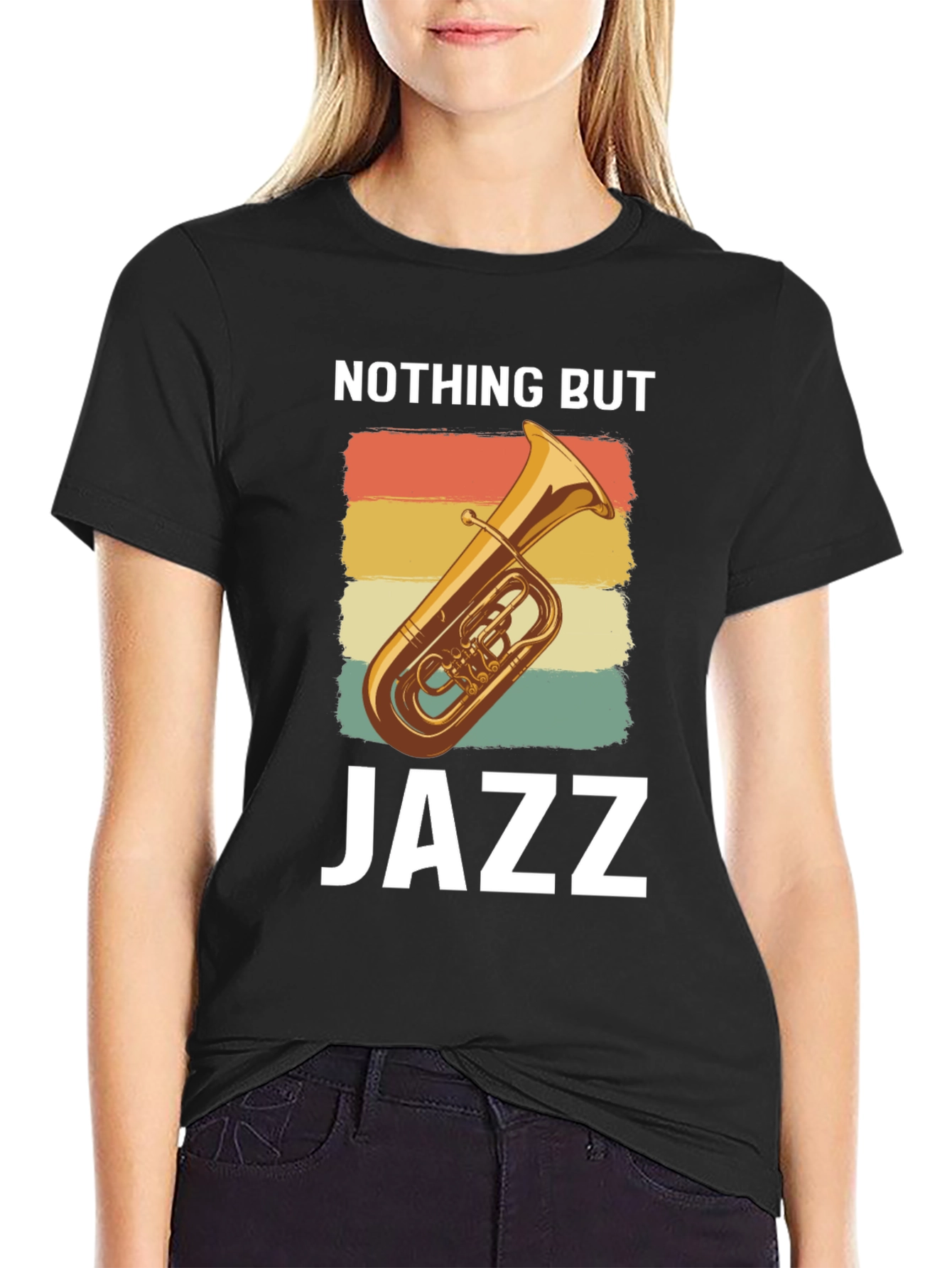 Nothing But Jazz T-Shirt - Vintage Style Graphic Tee