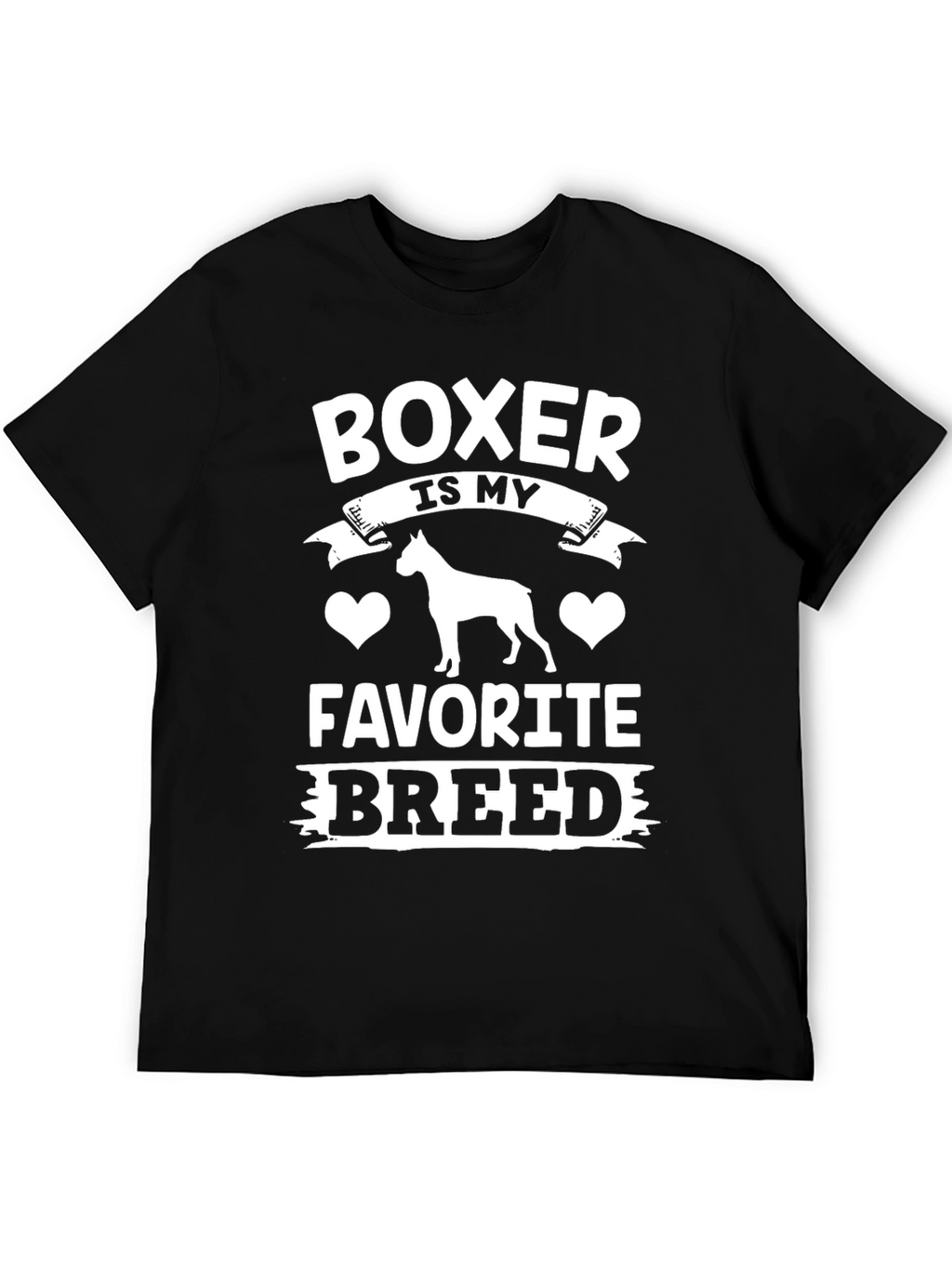 Boxer is my Favorite Breed T-Shirt
