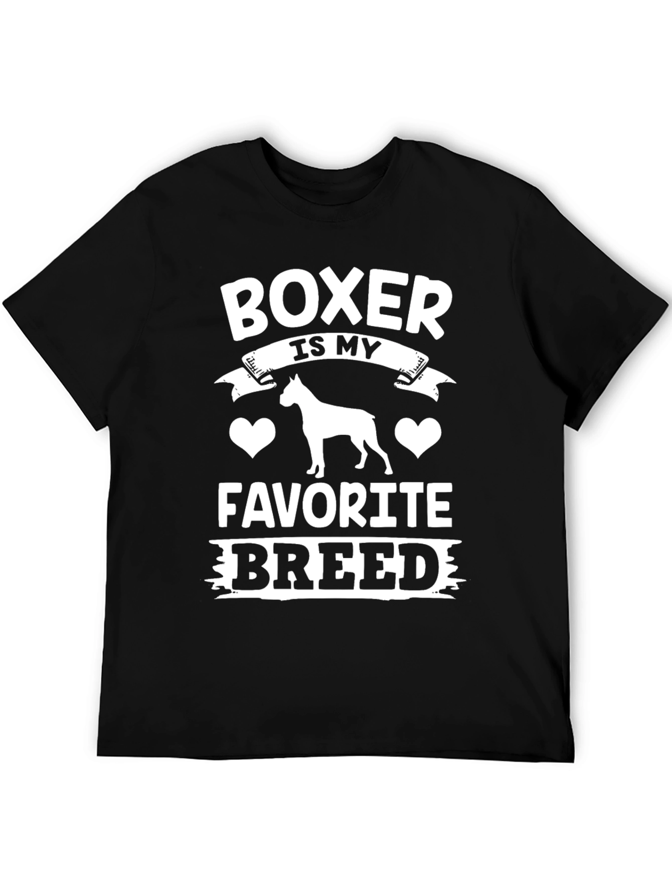 Boxer is my Favorite Breed T-Shirt