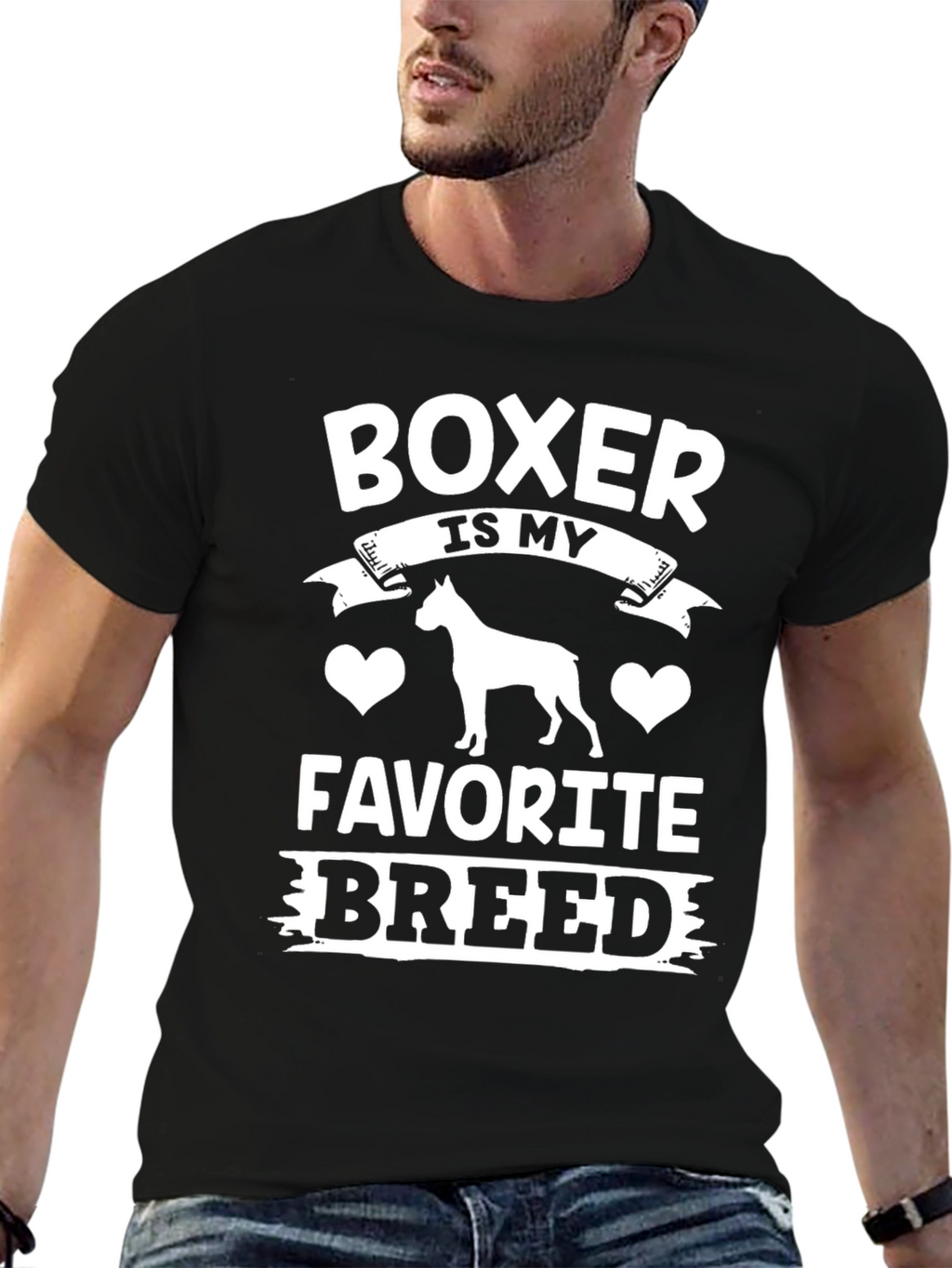 Boxer is my Favorite Breed T-Shirt