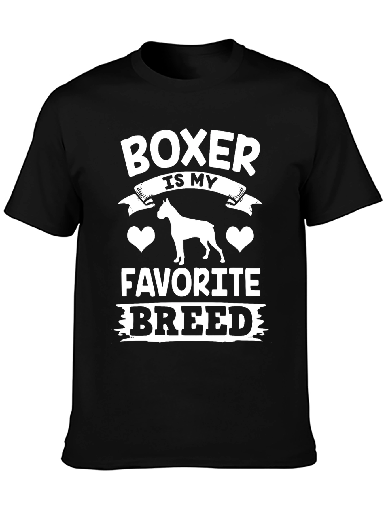 Boxer is my Favorite Breed T-Shirt