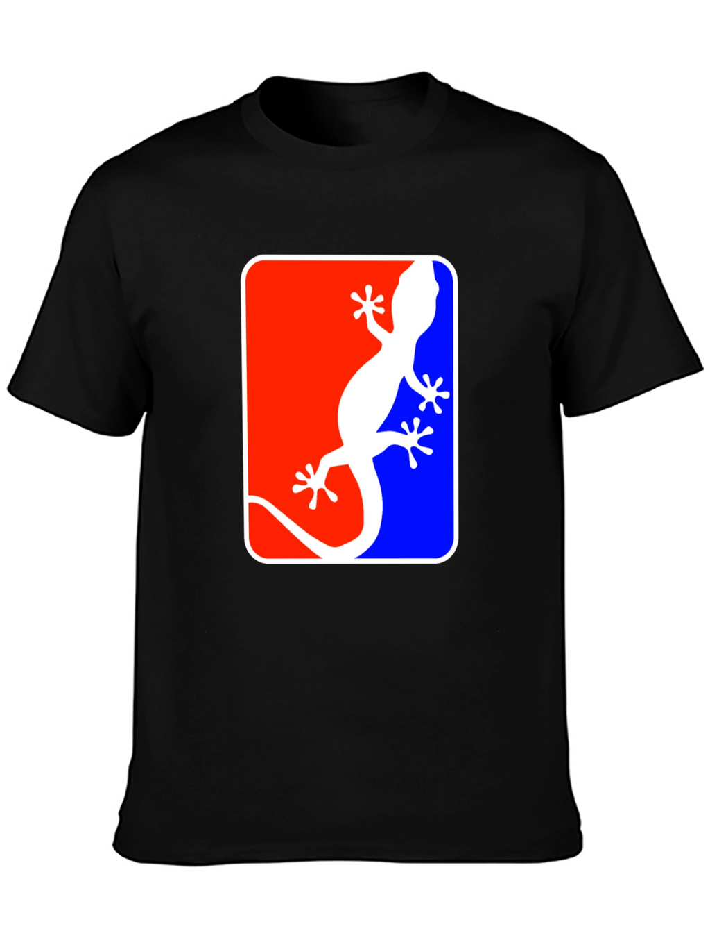 Gecko Logo T-Shirt - Red White & Blue