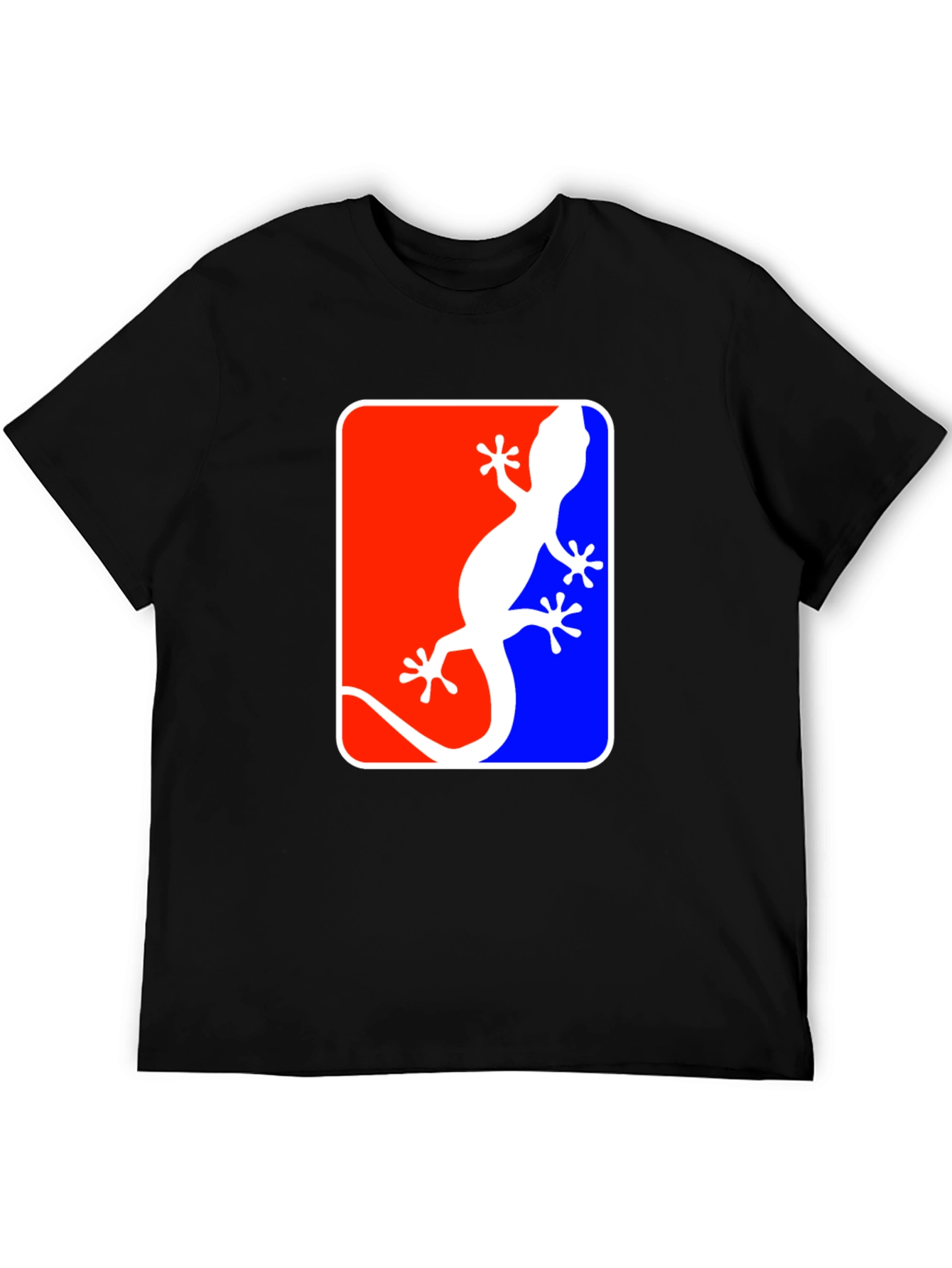 Gecko Logo T-Shirt - Red White & Blue