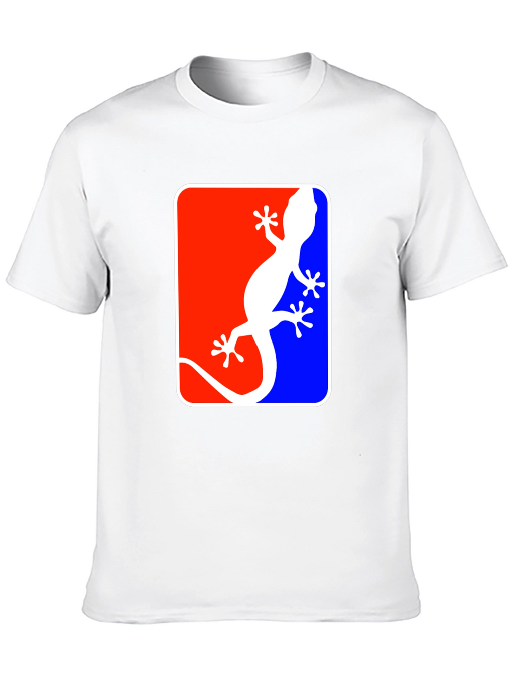 Gecko Logo T-Shirt - Red White & Blue