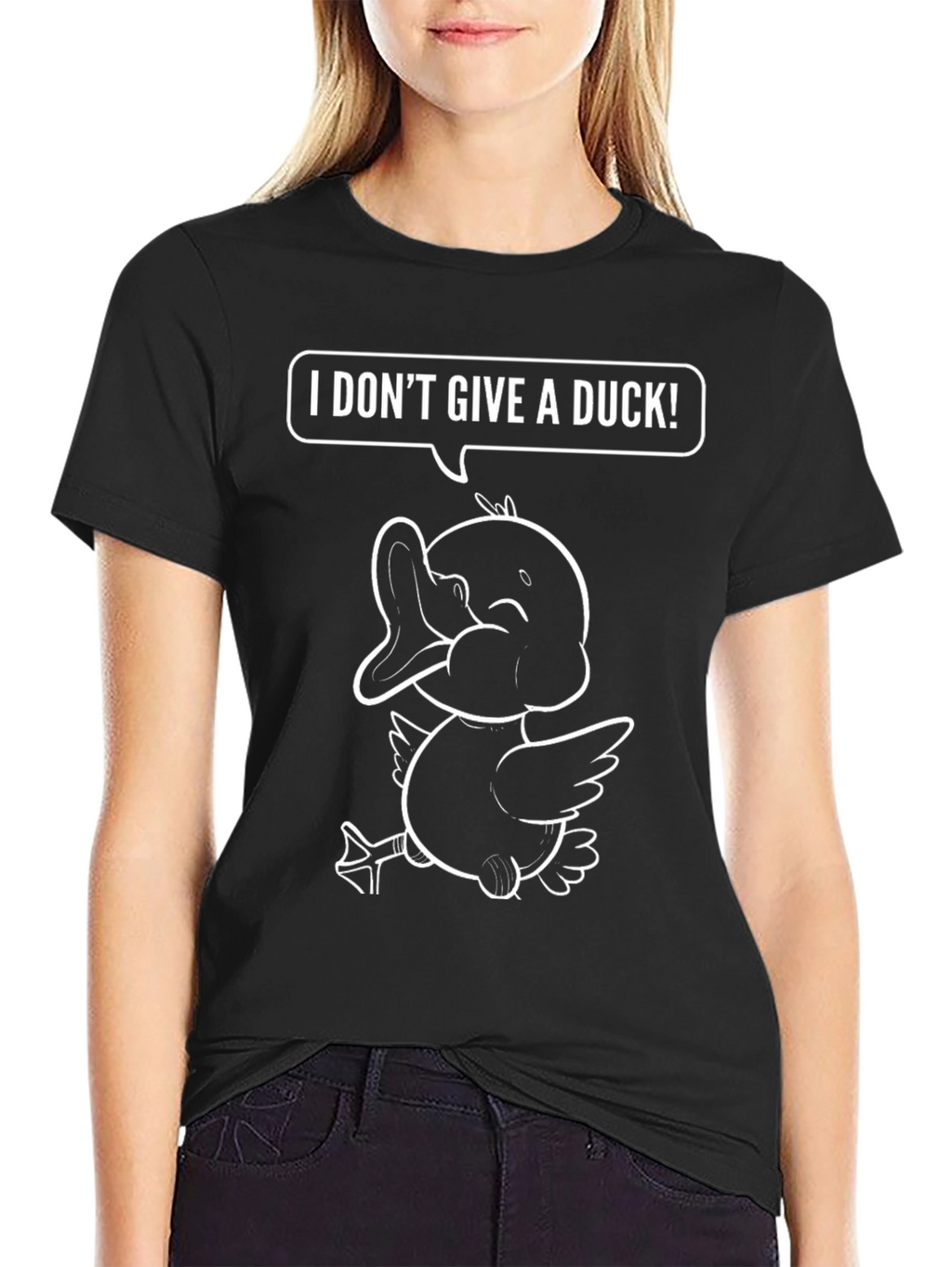 I Dont Give A Duck! Graphic T-Shirt