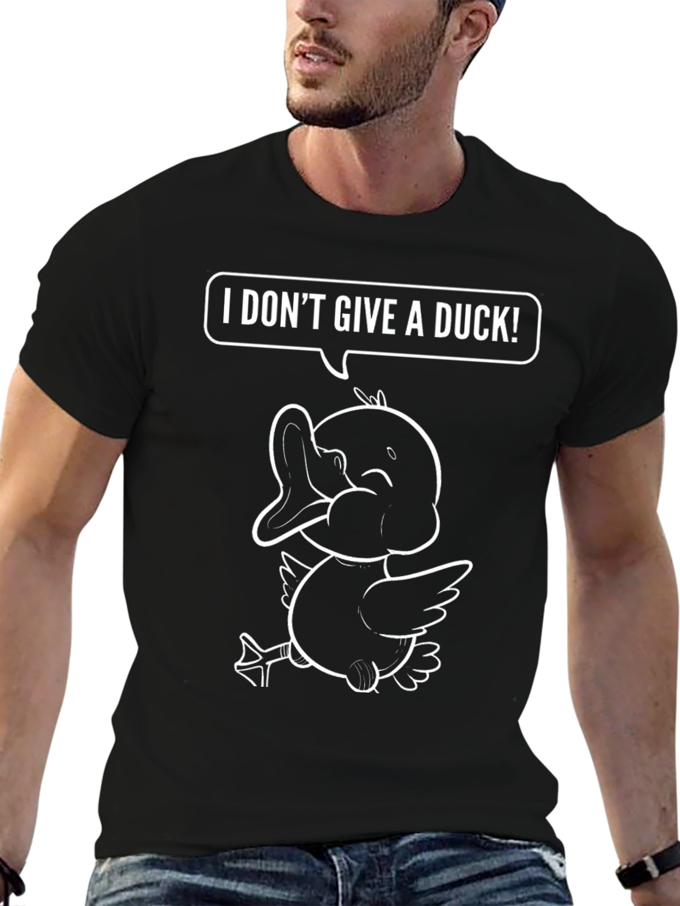 I Dont Give A Duck! Graphic T-Shirt