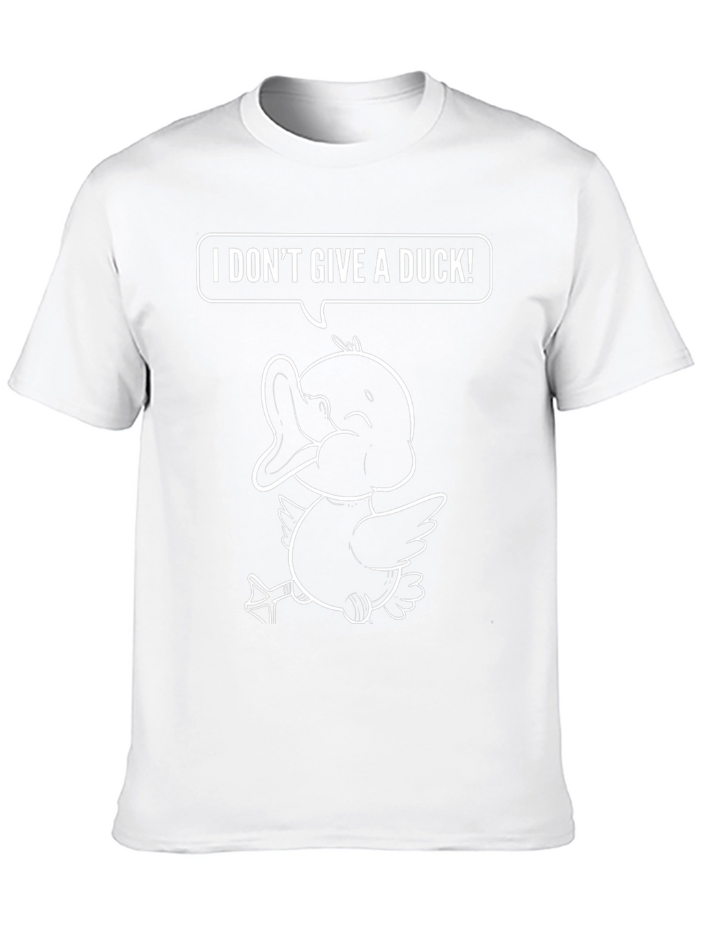 I Dont Give A Duck! Graphic T-Shirt