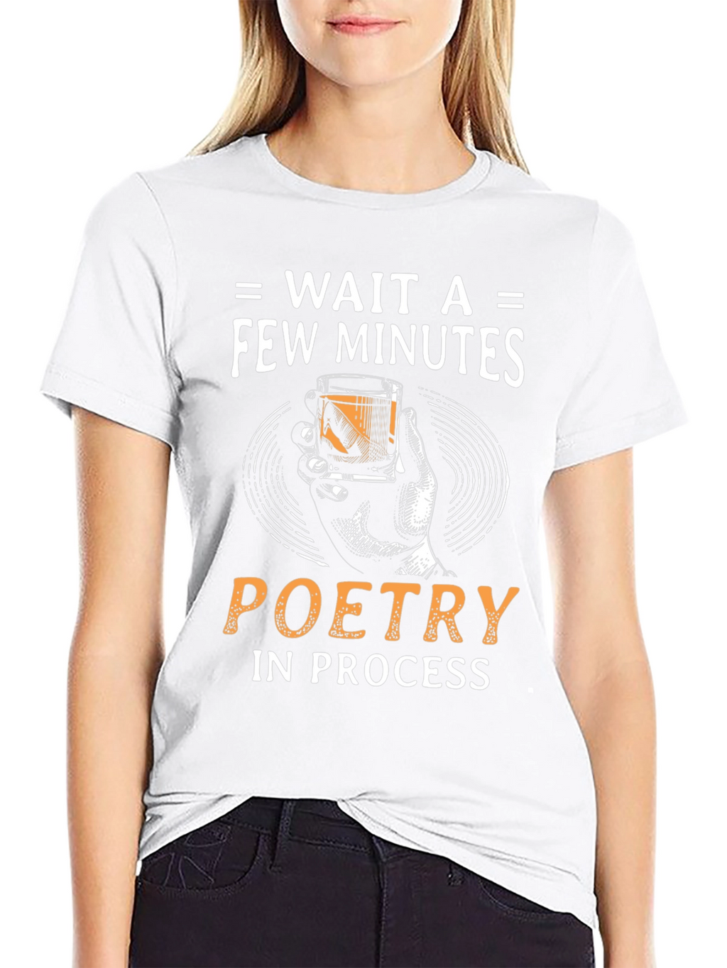 Poetry in Process Whiskey T-Shirt