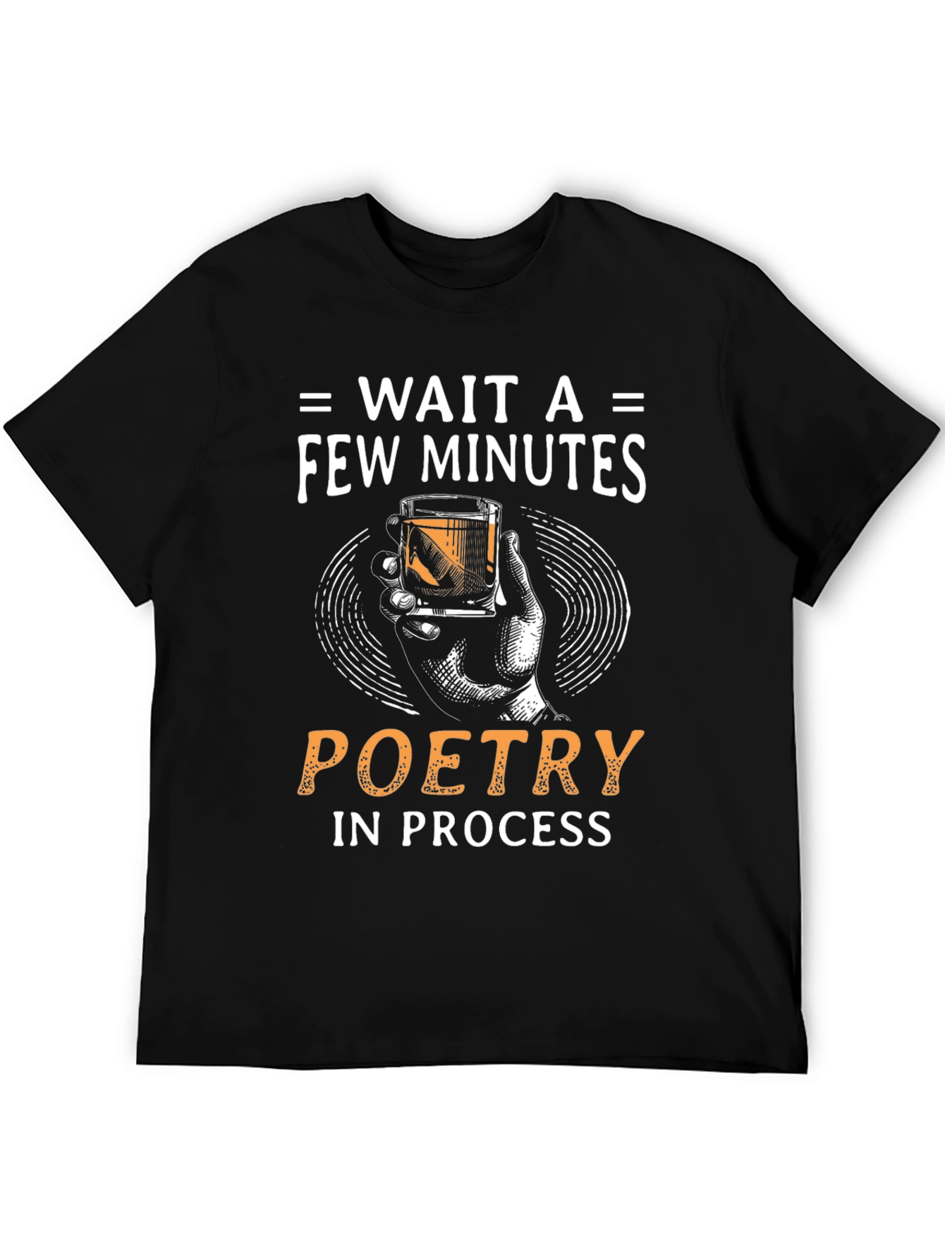Poetry in Process Whiskey T-Shirt