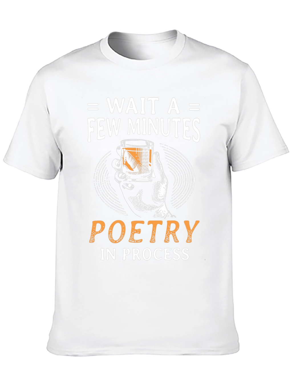 Poetry in Process Whiskey T-Shirt