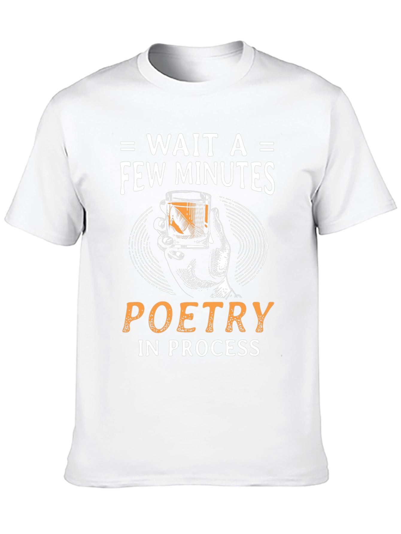 Poetry in Process Whiskey T-Shirt