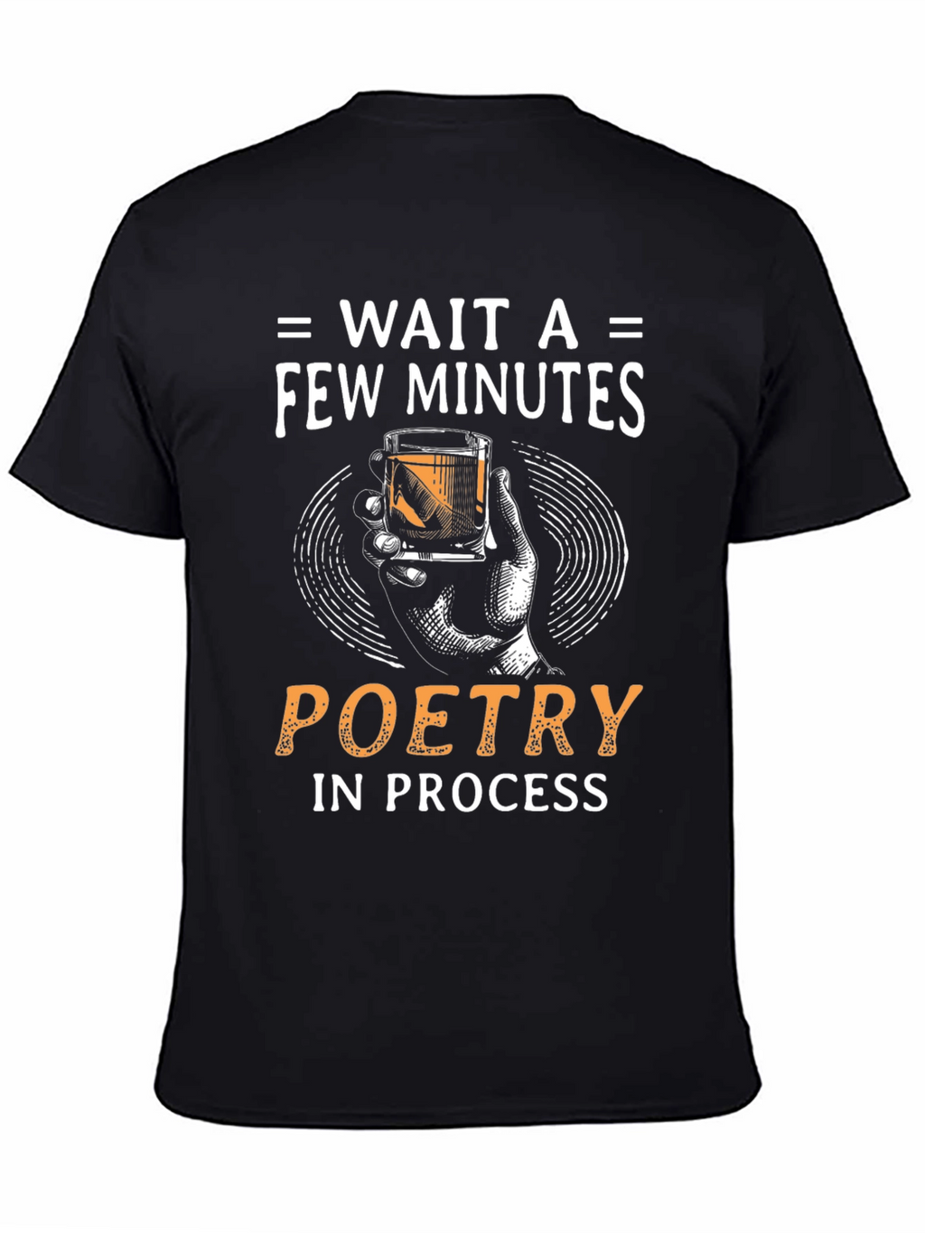 Poetry in Process Whiskey T-Shirt